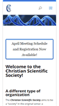 Mobile Screenshot of christianscientific.org